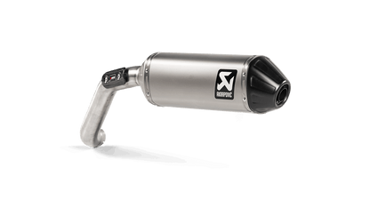 Akrapovic Titanium Slip-on Exhaust System for Moto Guzzi V85 TT (2021+)