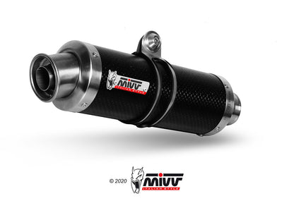 MIVV Bolt-on, GP Carbon, Standard Exhaust For Suzuki GSX-R 600/GSX-R 750 2004-2005