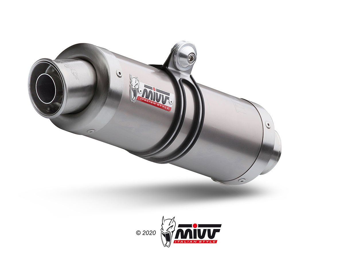 MIVV Slip-on, GP Titanium, Standard Exhaust For Suzuki Bandit 650 2005-2006