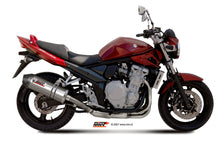 MIVV Slip-on, Oval Titan, Standard Exhaust For Suzuki Suzuki GSX 650 F 08-15, Bandit 650 07-15
