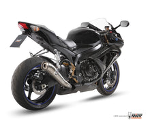 MIVV Slip-on, Ghibli Stainless Steel, Standard Exhaust For Suzuki GSX-R 600/GSX-R 750 2008-2010