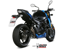 MIVV Slip-on, Double Gun Full Titanium, Standard Exhaust For Suzuki GSX-S 750 2017-2020