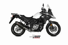 MIVV Full System 2x1, Oval Carbon, Standard Exhaust For Suzuki DL V-Strom 650 / XT 2017-2022