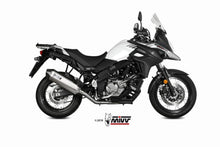 MIVV Full System 2x1, Speed Edge Stainless Steel, Standard Exhaust For Suzuki DL V-Strom 650 / XT 2017-2022