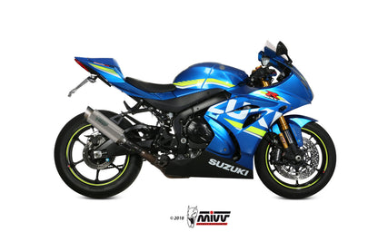 MIVV Slip-on, GPpro Titan, Standard Exhaust For Suzuki GSX-R 1000 2017-2020