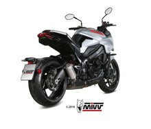 MIVV Slip-on, MK3 Stainless Steel, Standard Exhaust For Suzuki GSX-S 1000 Katana 2019-2022