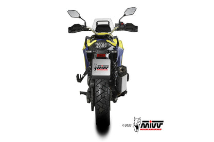MIVV Slip-on, Speed Edge Stainless Steel, Standard Exhaust For Suzuki V-Strom 800 DE / SE 2023-2024