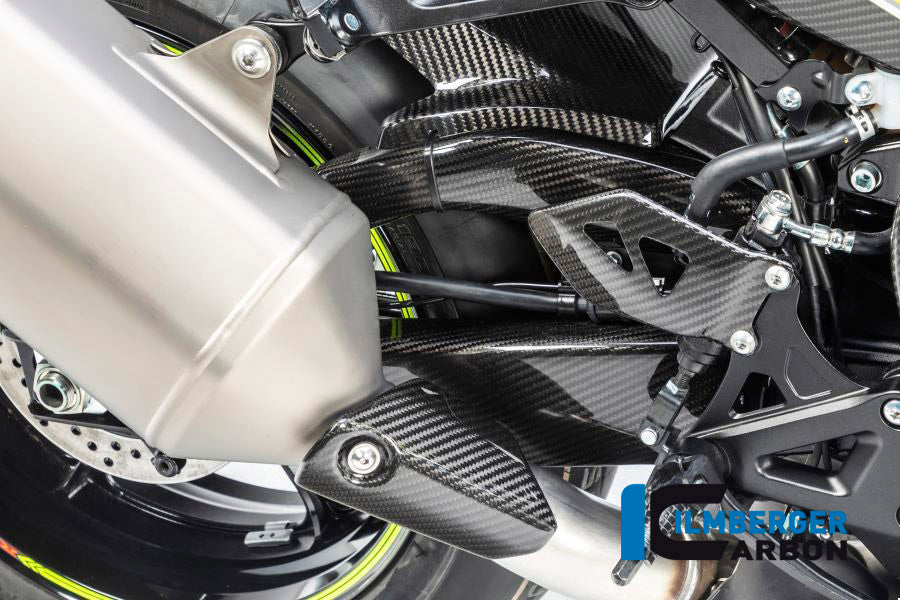 Ilmberger Carbon Swingarm Cover Right, Side for the Suzuki GSX-R1000 / GSX-R1000R '17