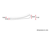 C-Racer "Solo Saddle" Universal Bobber Seat - Medium - SCR10