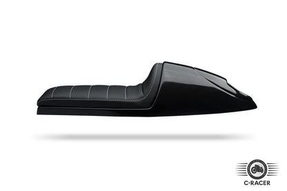 C-Racer "Long Classic B" edition Universal Cafe Racer Seat and Tail Fairing - SCR2.2