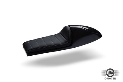 C-Racer "Long Classic C" edition Universal Cafe Racer Seat and Tail Fairing - SCR2.3