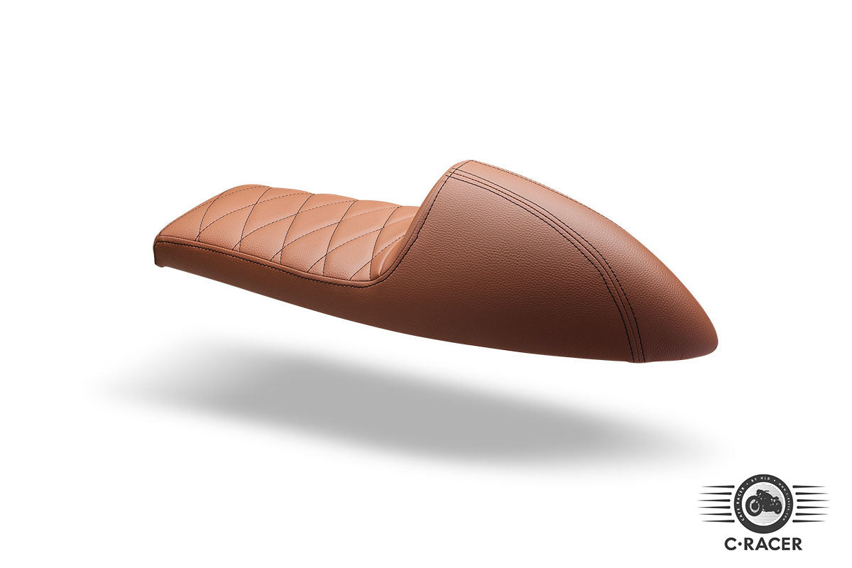 C-Racer FL Classic edition Universal Fully Covered Long Cafe Racer Seat - SCR2FC
