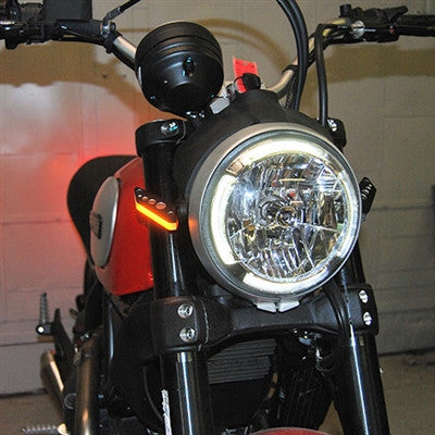 New Rage Cycles (NRC) Front Turn Signals for the Ducati Scrambler (15-22)