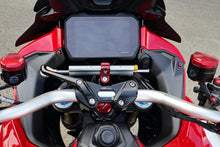 CNC Racing Steering Damper Mount kit for Ducati Multistrada V4 / S with CNC Racing Handlebar Clamp RM251