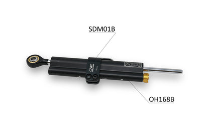CNC Racing Ohlins steering damper clamp for Ducati Hypermotard 950