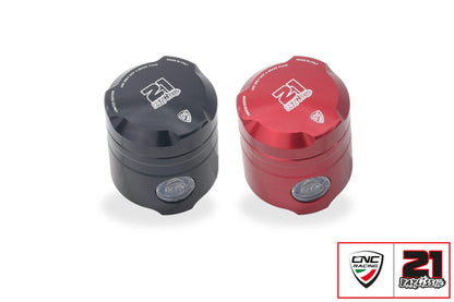 CNC Racing TROY BAYLISS LIMITED EDITION Billet Brake and Clutch Reservoirs