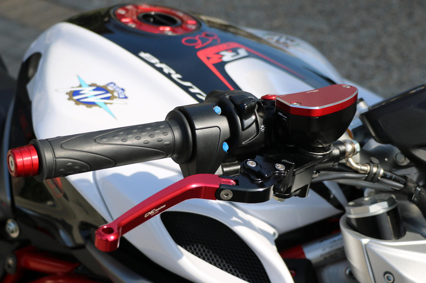 CNC Racing Billet Front Brake Reservoir Body For All MV Agusta Models With Nissin Masters