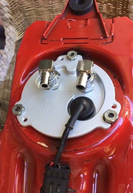 Corse Dynamics Billet Quick Release Fuel Pump Base for Ducati 999/749