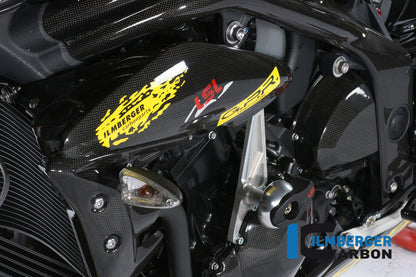 Ilmberger Carbon Side Panel Above Watercooler Left, for the Triumph Speed Triple '11-25