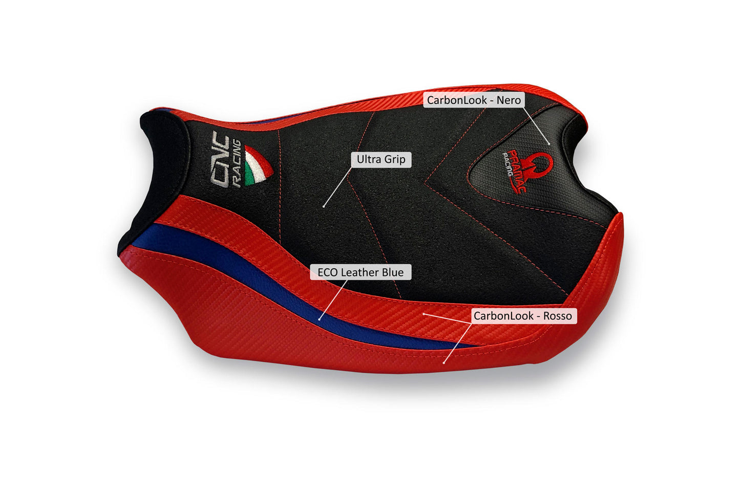 CNC Racing Rider Seat Cover for the Ducati Panigale V4 / S / R / Speciale