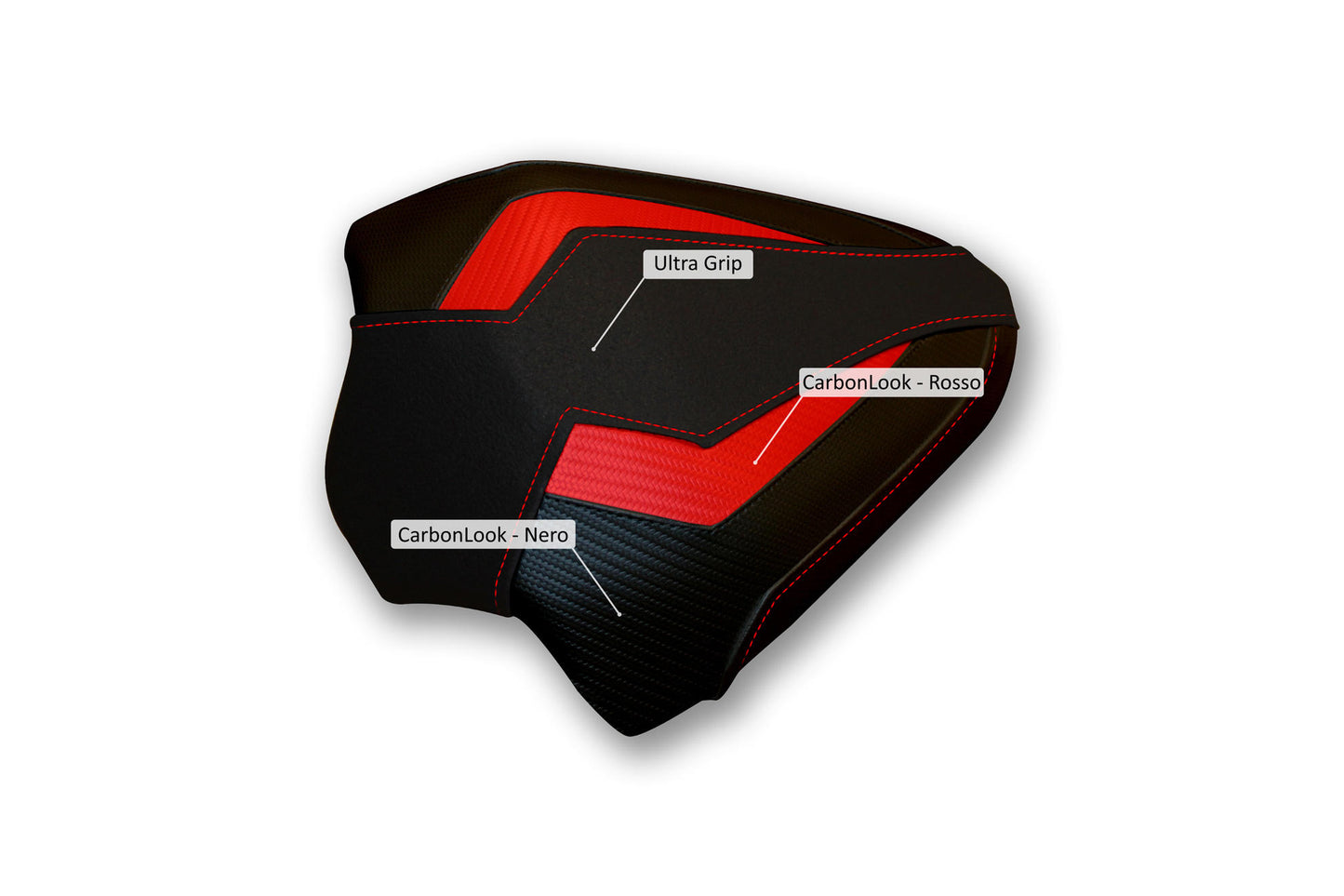 CNC Racing Passenger Seat Cover for the Ducati Panigale / Streetfighter V4 / S / R / Speciale / V2