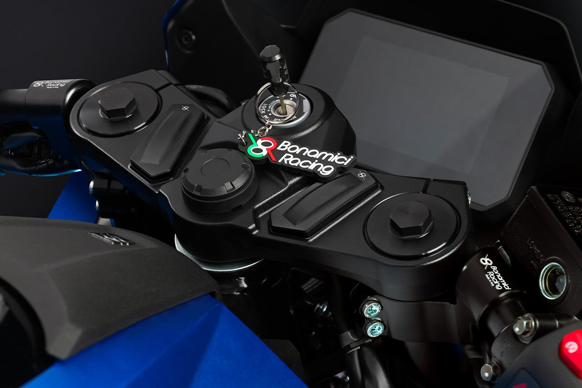 Bonamici Racing 50mm Diameter Lifted Handlebars for the Suzuki GSX-8R '2023-2024