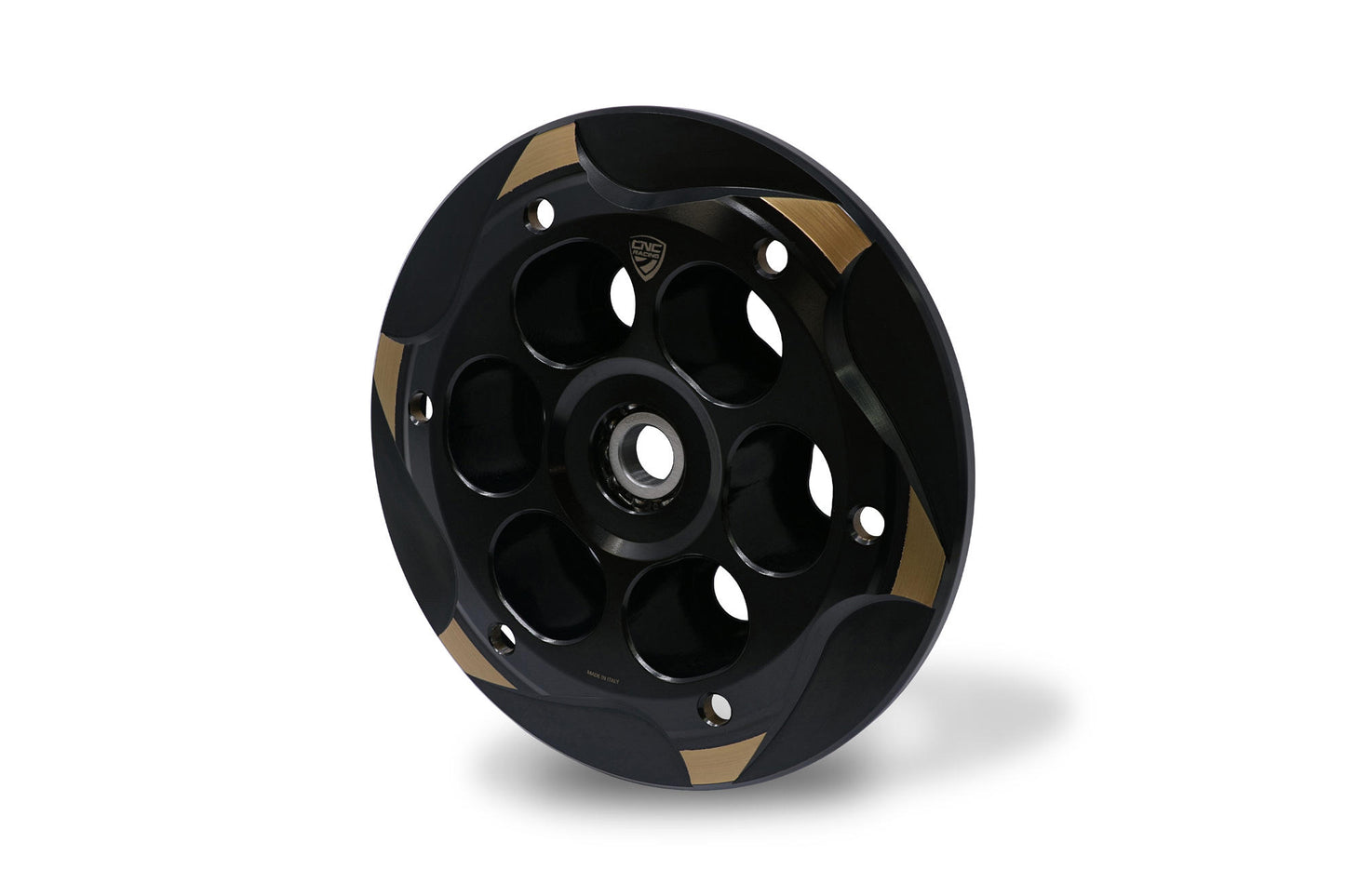 CNC Racing Bi-Color Billet Pressure Plate For MV Agusta F3/B3 Models With OE Slipper Clutch