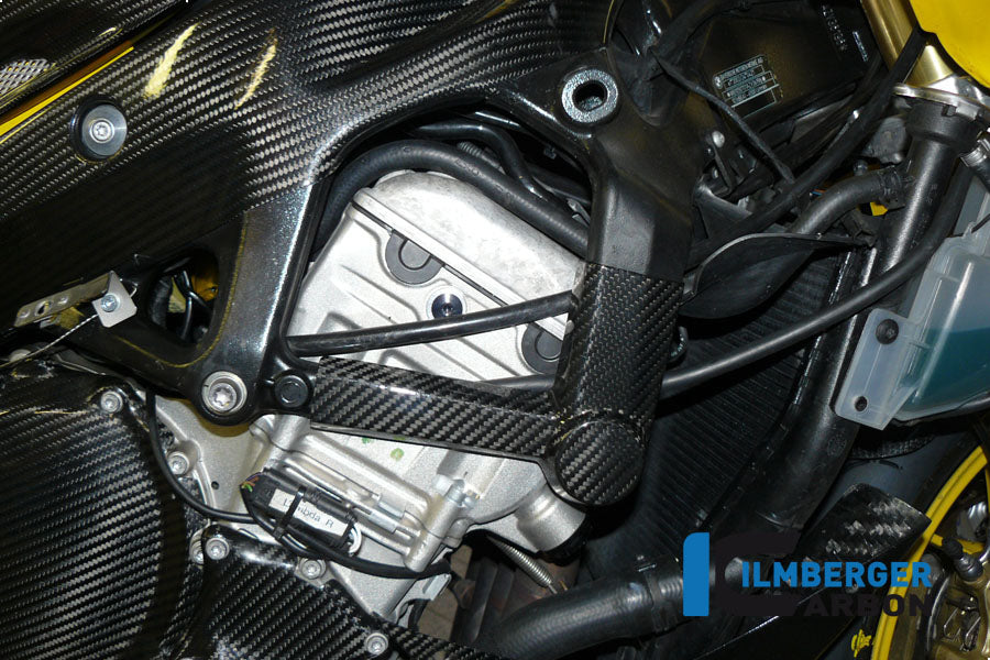 Ilmberger Carbon Crashpad on the Frame, Right Carbon for the BMW S 1000 RR Stocksport / Racing 2009-2025