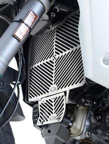 R&G Racing Stainless Steel Radiator Guard for Ducati MTS1200 '15-'20, MTS1260 '18-'21