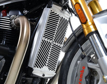R&G Racing Stainless Steel Radiator Guard for Triumph Thruxton 1200 / Speed Twin '19-'22, Street Twin / T120 Bonneville / Street Cup '16-'22