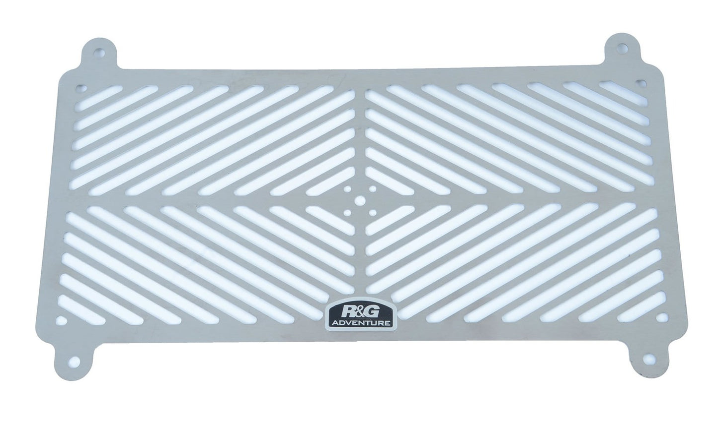 R&G Racing Stainless Steel Radiator Guard for Kawasaki Z650RS '22, Z650 / Ninja 650 '17-'22