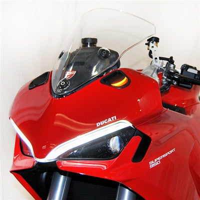 New Rage Cycles (NRC) Ducati Supersport 950 Mirror Block Off Front Turn Signals