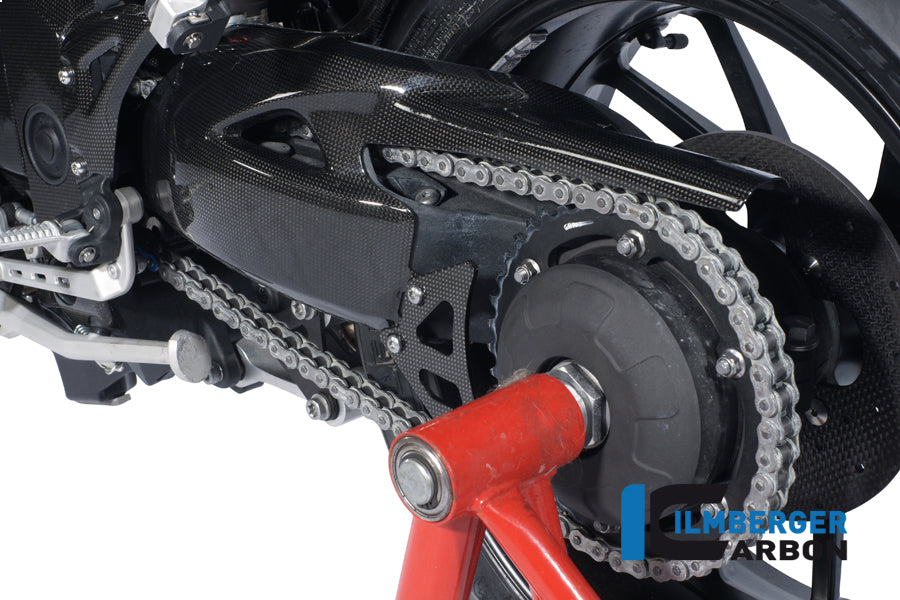 Ilmberger Carbon Swing Arm Cover for the Triumph Speed Triple '11-25