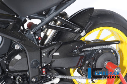 Ilmberger Carbon Swing Arm Cover for the Triumph Speed Triple '11-25