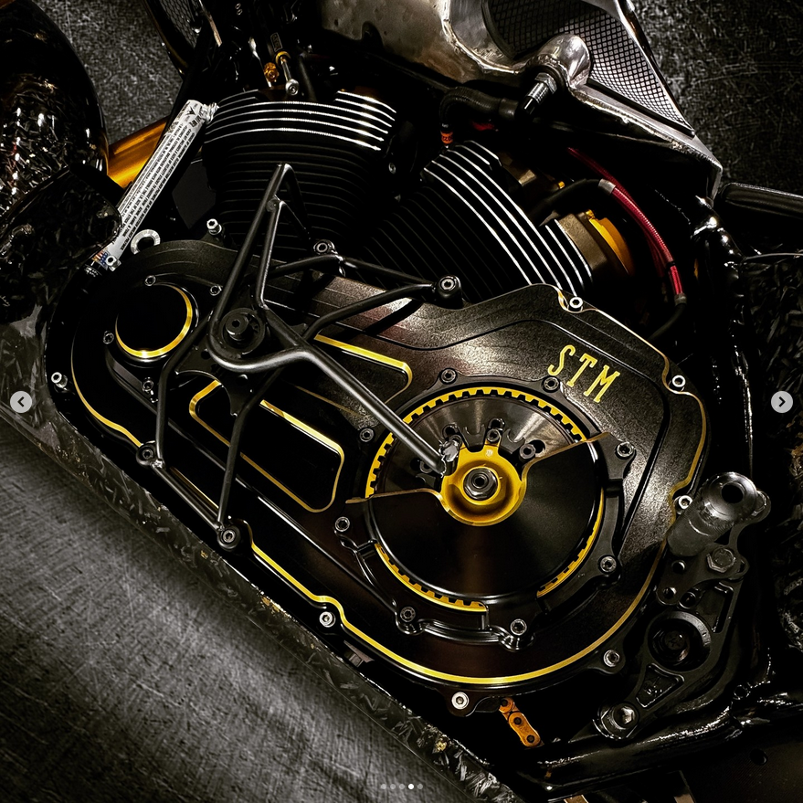 STM Dry Clutch Conversion Kit for the Harley Davidson Milwaukee-Eight Engine (all models)