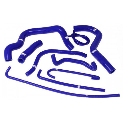 SamcoSport 9 Piece Full Silicone Coolant Hose Set For Suzuki GSX-R600 / 750 (2004-05)