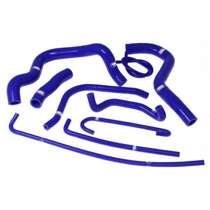 SamcoSport 9 Piece Full Silicone Coolant Hose Set For Suzuki GSX-R600 / 750 (2004-05)