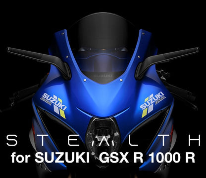 Rizoma Stealth Mirrors for the Suzuki GSX-R1000/R (2017+)