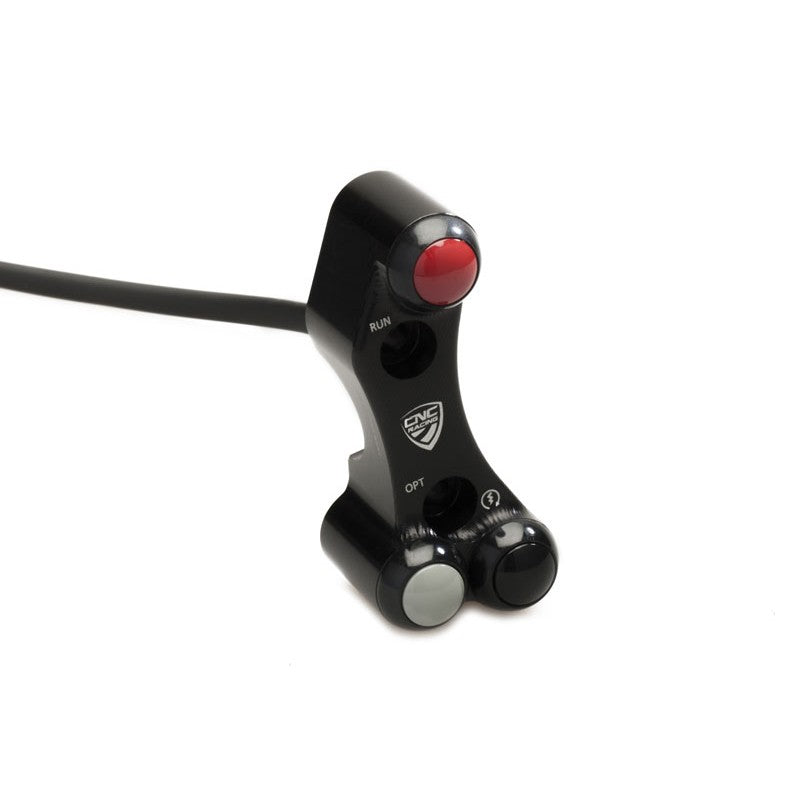 CNC Racing Right Hand Side Billet Switch for use with OE and  Brembo RCS Brake Master Cylinders for Aprilia RSV4 / Tuono V4