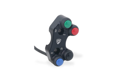 CNC Racing Right Hand Side 4 button STREET Billet Switch for OE & Brembo RCS Brake Master Cylinders for Ducati Panigale V4 (2025+)