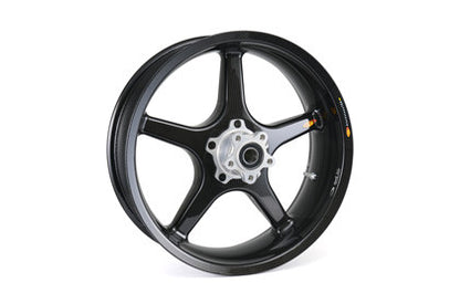 BST Twin TEK 5 Spoke Carbon Fiber Rear Wheel for the Harley Davidson, Indian, and V-Twin Custom Models - 8.0 x 18