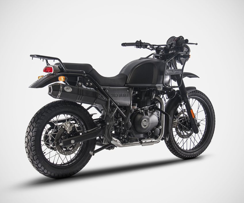 ZARD High Mount Slip-on Exhaust for Royal Enfield Himalayan (2019+)