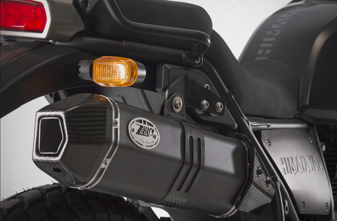 ZARD High Mount Slip-on Exhaust for Royal Enfield Himalayan (2019+)
