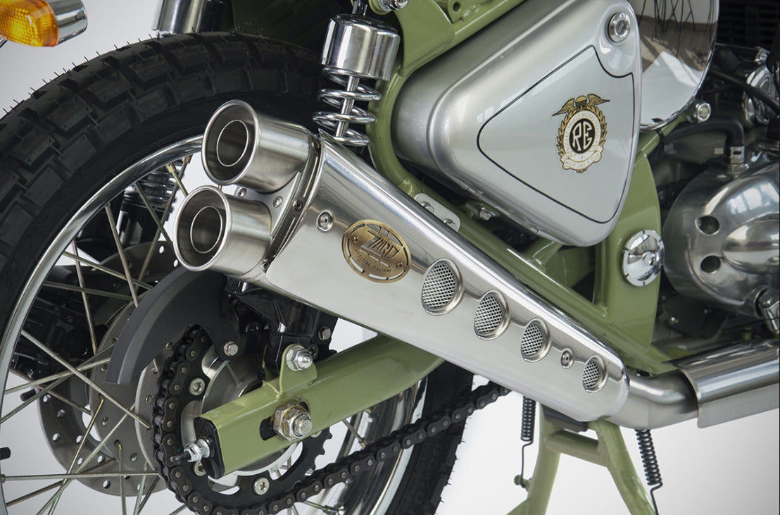 ZARD Limited Edition Slip-on Exhaust for Royal Bullet Trials 500 (2019+)