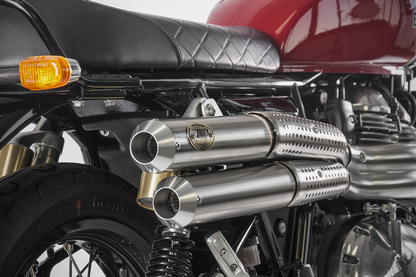 ZARD Full Exhaust "FLAT TRACK" for Royal Enfield Continental GT / Interceptor (2019+)