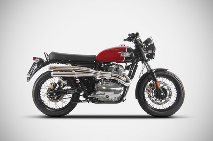 ZARD Full Exhaust "FLAT TRACK" for Royal Enfield Continental GT / Interceptor (2019+)
