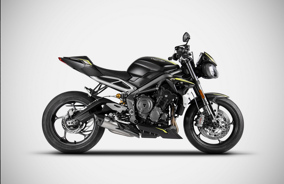ZARD Conical Slip-on Exhaust system for Triumph Street Triple 765 S / RS (20-22)