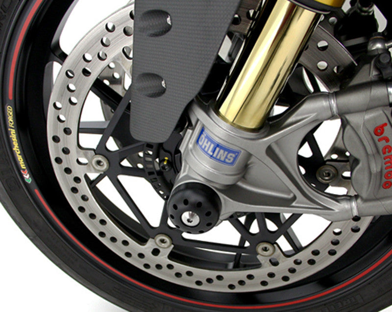 Motocorse Titanium and Delrin Front axle Slider for Ducati Panigale and Diavel