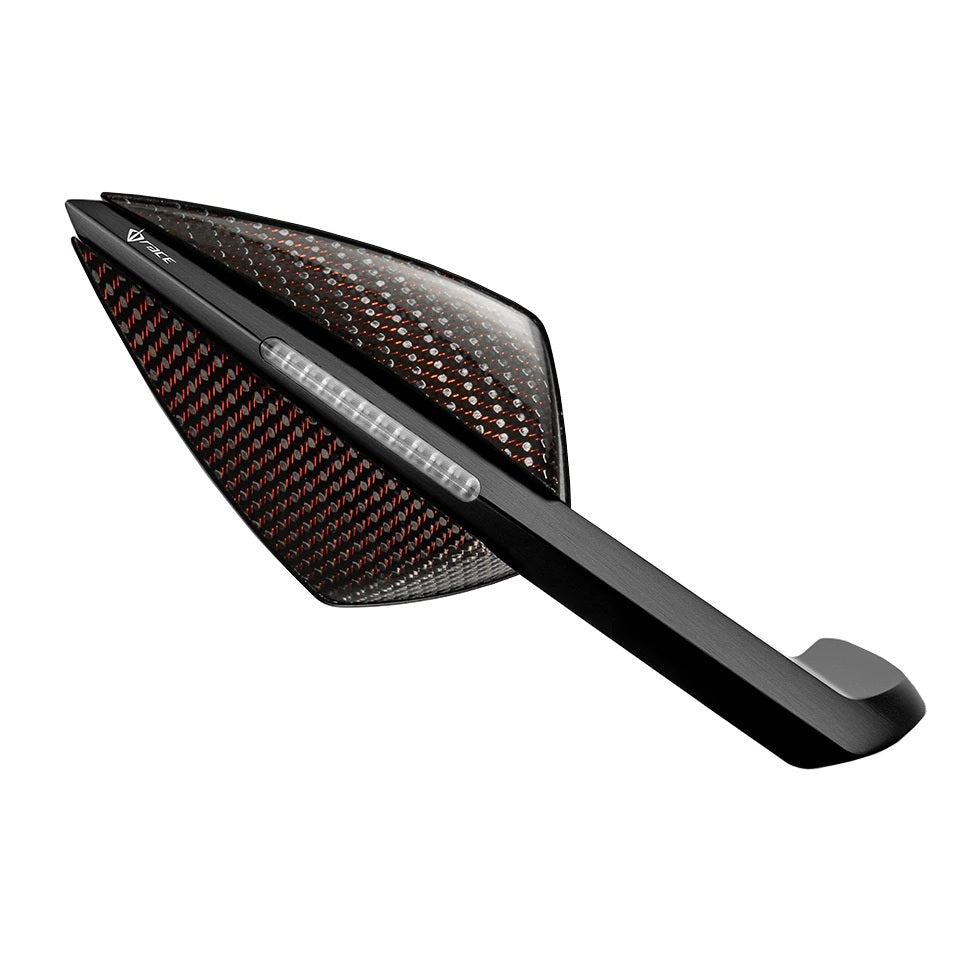DB Race DAEMON Mirrors With Indicators for the Ducati Panigale V4 / V2 (18-24)
