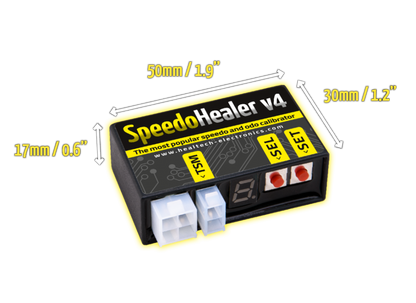 Healtech SpeedoHealer v4-2WA Speedometer/Odometer Corrector for Honda CB1100, VFR800F Interceptor, (2014+) and XL700V Transalp (08-14) (non-ABS)